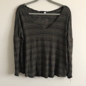 Urban Outfitters Long Sleeved Stripped Shirt